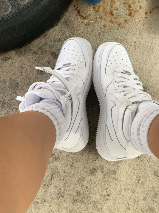 BOTA AF1 NIKE BLANCA