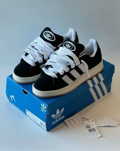 ADIDAS CAMPUS NEGRA SUELA MIEL