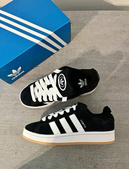 ADIDAS CAMPUS NEGRA SUELA MIEL